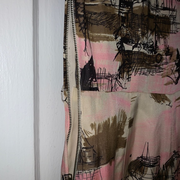 MAYLE DRESS ART PRINT WORK MIDI DRESS - Picture 6 of 8